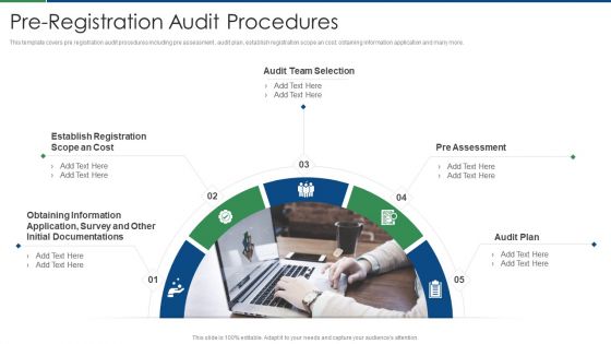 International Standard For Quality Management System Pre Registration Audit Procedures Mockup PDF