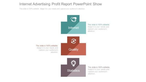 Internet Advertising Profit Report Powerpoint Show