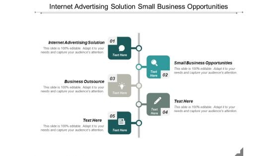 Internet Advertising Solution Small Business Opportunities Business Outsource Ppt PowerPoint Presentation Outline Infographic Template Cpb