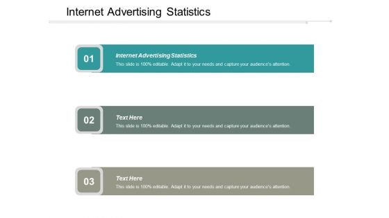 Internet Advertising Statistics Ppt PowerPoint Presentation Inspiration Visuals Cpb