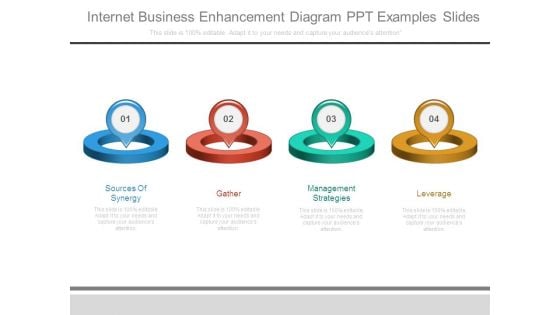 Internet Business Enhancement Diagram Ppt Examples Slides