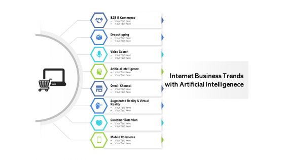 Internet Business Trends With Artificial Intelligenece Ppt PowerPoint Presentation Icon Model PDF