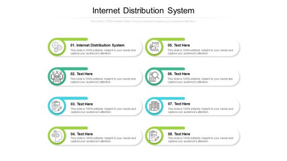 Internet Distribution System Ppt PowerPoint Presentation Icon Example Cpb