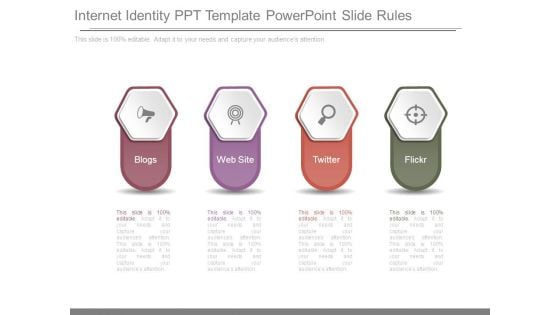 Internet Identity Ppt Template Powerpoint Slide Rules