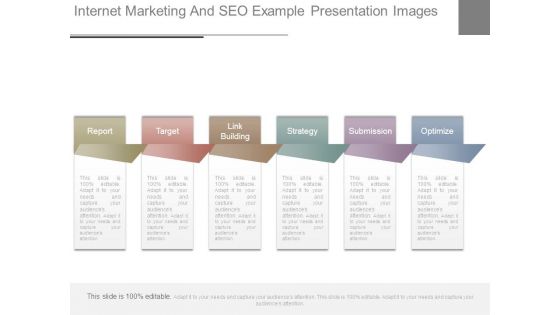 Internet Marketing And Seo Example Presentation Images