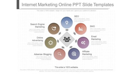 Internet Marketing Online Ppt Slide Templates