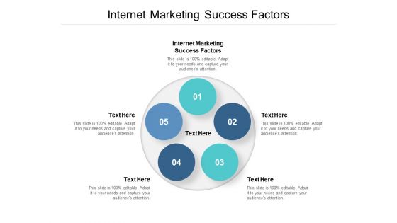 Internet Marketing Success Factors Ppt PowerPoint Presentation Gallery Design Inspiration Cpb