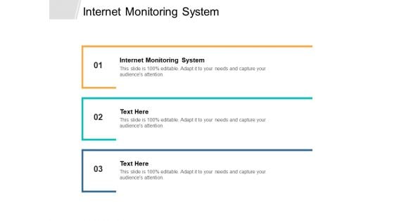 Internet Monitoring System Ppt PowerPoint Presentation File Graphics Design Cpb