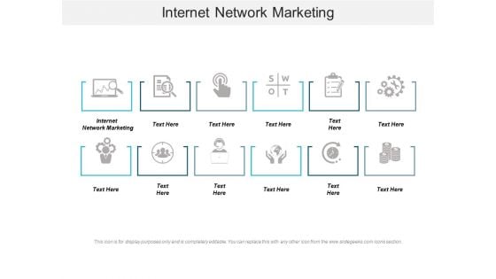 Internet Network Marketing Ppt PowerPoint Presentation Gallery Designs Cpb
