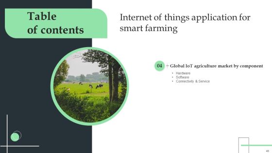 Internet Of Things Application For Smart Farming Ppt PowerPoint Presentation Complete Deck With Slides Slide46