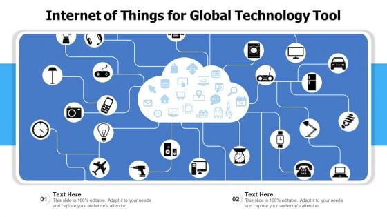 Internet Of Things For Global Technology Tool Ppt PowerPoint Presentation Gallery Tips PDF