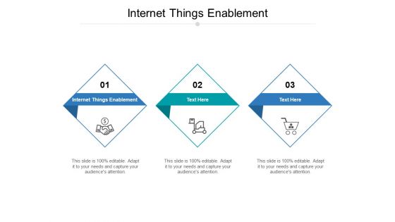 Internet Things Enablement Ppt PowerPoint Presentation Infographic Template Graphics Tutorials Cpb