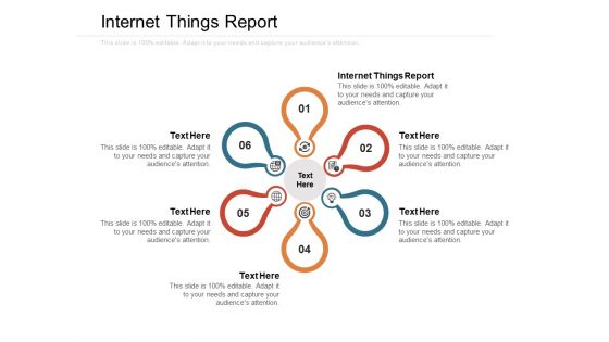 Internet Things Report Ppt PowerPoint Presentation Influencers Cpb Pdf