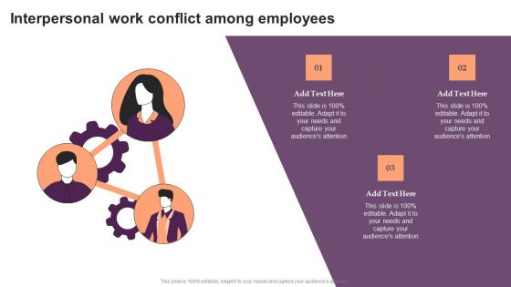 Interpersonal Work Conflict Among Employees Rules PDF