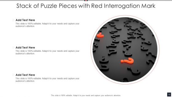 Interrogation Mark Puzzle Ppt PowerPoint Presentation Complete Deck With Slides