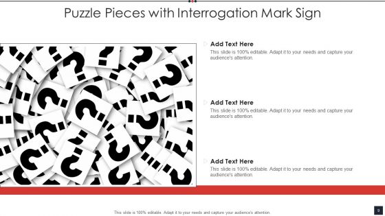 Interrogation Mark Puzzle Ppt PowerPoint Presentation Complete Deck With Slides