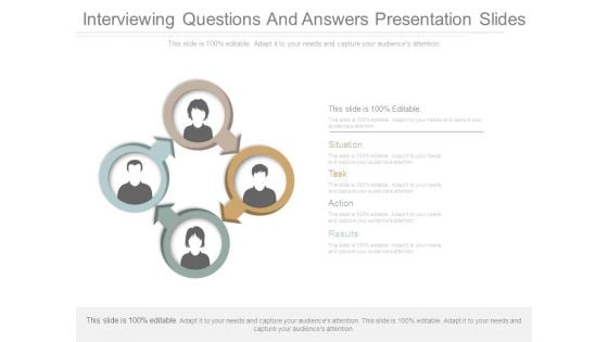 Interviewing Questions And Answers Presentation Slides