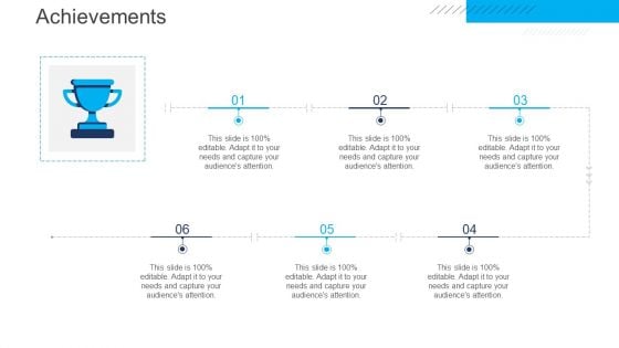 Introduce Yourself For A Meeting Achievements Editable Slides PDF