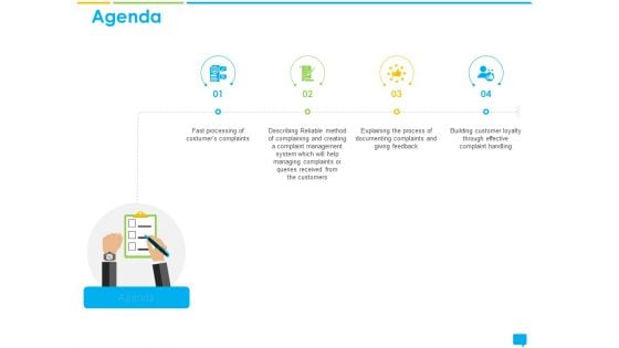 Introducing Complaint Management System Effectively Handling Customer Queries Agenda Microsoft PDF