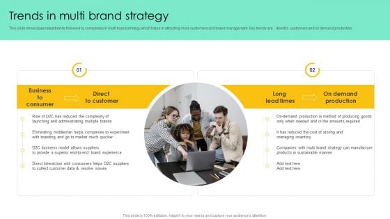 Introducing Various Brands To Seize Market Share Trends In Multi Brand Strategy Background PDF