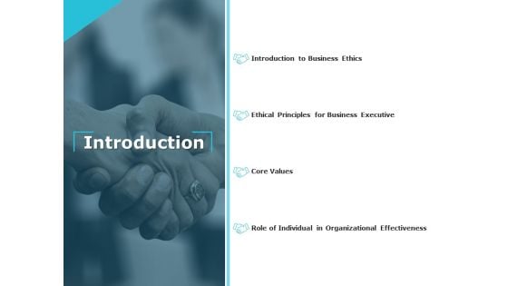 Introduction Business Executive Ppt PowerPoint Presentation Infographic Template Slides