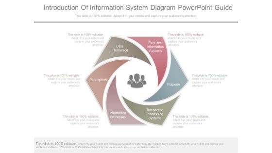 Introduction Of Information System Diagram Powerpoint Guide