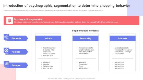 Introduction Of Psychographic Segmentation To Determine Shopping Behavior Rules PDF Introduction Of Psychographic Segmentation To Determine Shopping Behavior Rules PDF