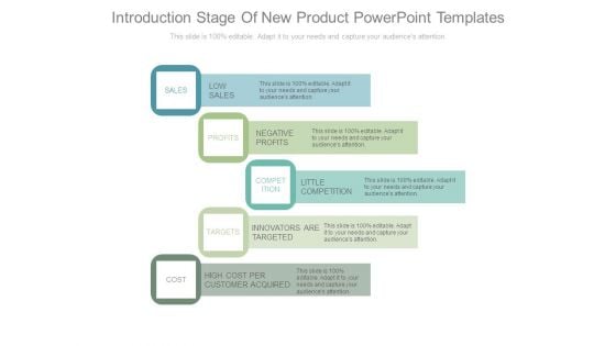 Introduction Stage Of New Product Powerpoint Templates
