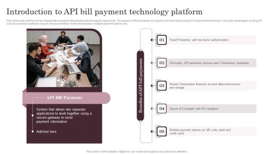 Introduction To API Bill Payment Technology Platform Elements PDF