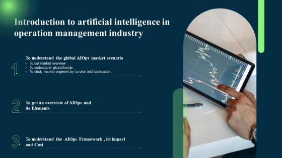 Introduction To Artificial Intelligence In Operation Management Industry Background PDF