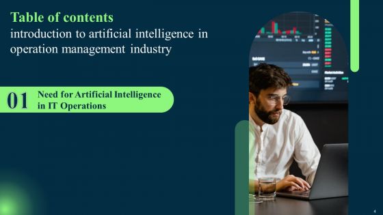Introduction To Artificial Intelligence In Operation Management Industry Ppt PowerPoint Presentation Complete Deck With Slides