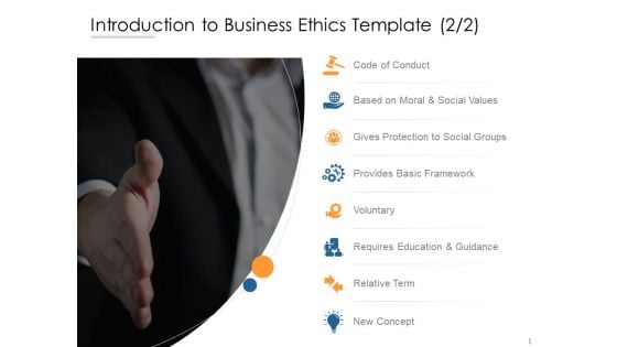 Introduction To Business Ethics Social Values Ppt PowerPoint Presentation File Good
