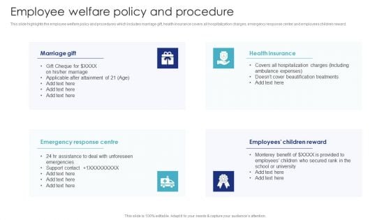 Introduction To Employee Onboarding And Induction Training Employee Welfare Policy And Procedure Icons PDF