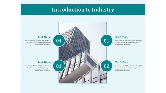 Introduction To Industry Ppt PowerPoint Presentation Icon Outline