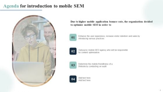 Introduction To Mobile SEM Ppt PowerPoint Presentation Complete Deck With Slides