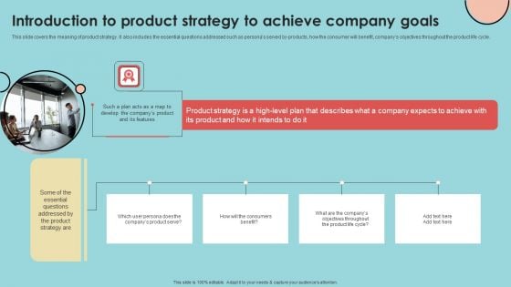 Introduction To Product Strategy To Achieve Company Goals Microsoft PDF