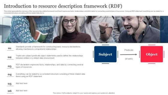 Introduction To Resource Description Framework Rdf Guidelines PDF