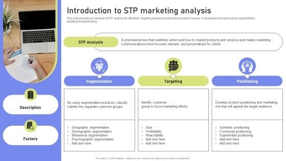 Introduction To STP Marketing Analysis Mockup PDF Introduction To STP Marketing Analysis Mockup PDF