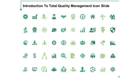 Introduction To Total Quality Management Ppt PowerPoint Presentation Complete Deck With Slides