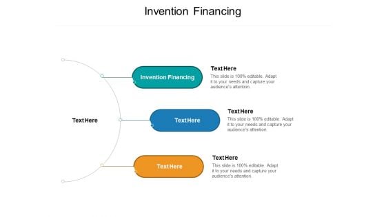 Invention Financing Ppt PowerPoint Presentation Professional Design Templates Cpb Pdf