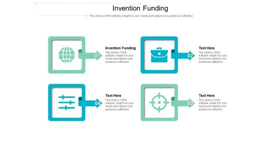 Invention Funding Ppt PowerPoint Presentation Portfolio Vector Cpb Pdf