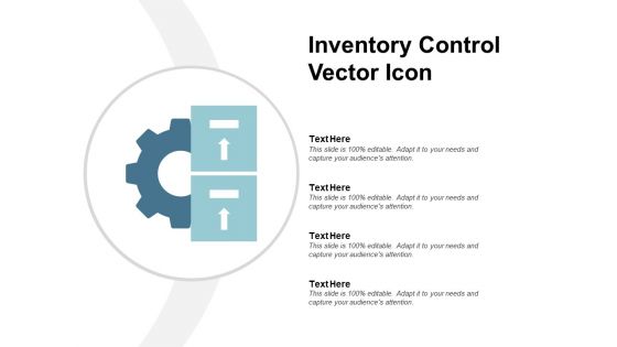Inventory Control Vector Icon Ppt PowerPoint Presentation Infographic Template Microsoft