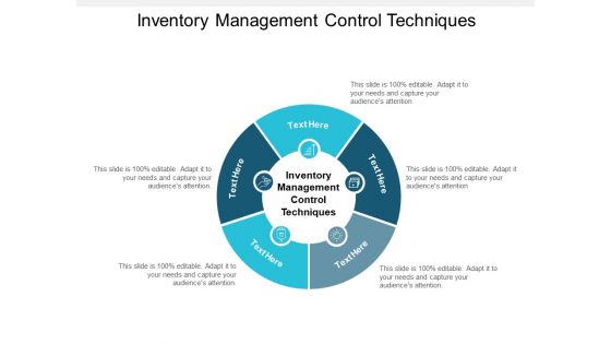 Inventory Management Control Techniques Ppt PowerPoint Presentation Slides Maker Cpb Pdf