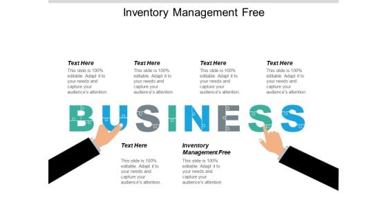 Inventory Management Free Ppt PowerPoint Presentation Icon Outline Cpb