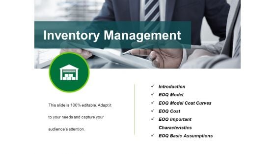 Inventory Management Template 1 Ppt PowerPoint Presentation Ideas Show