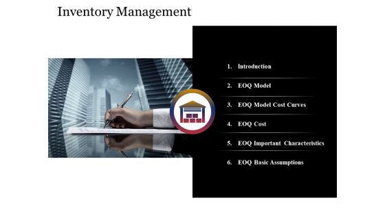 Inventory Management Template 1 Ppt PowerPoint Presentation Professional Graphics Example