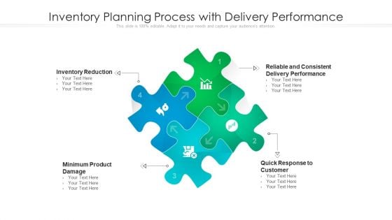 Inventory Planning Process With Delivery Performance Ppt Pictures Themes PDF