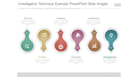 Investigative Technique Example Powerpoint Slide Images