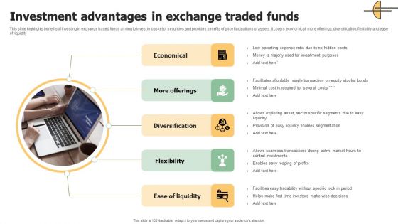 Investment Advantages In Exchange Traded Funds Elements PDF