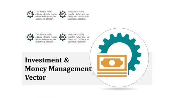 Investment And Money Management Vector Ppt PowerPoint Presentation File Graphics Tutorials